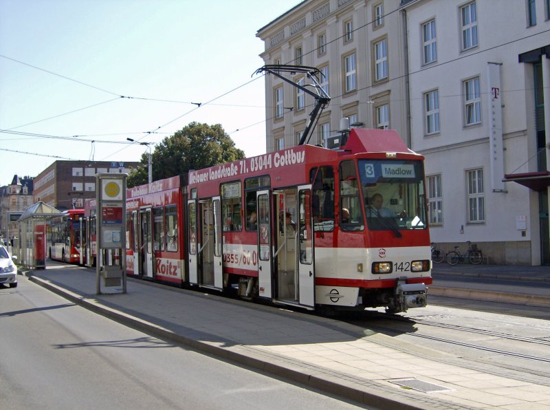 KTNF 6-150 am 09.09.2008 als Linie 3 nach Madlow 