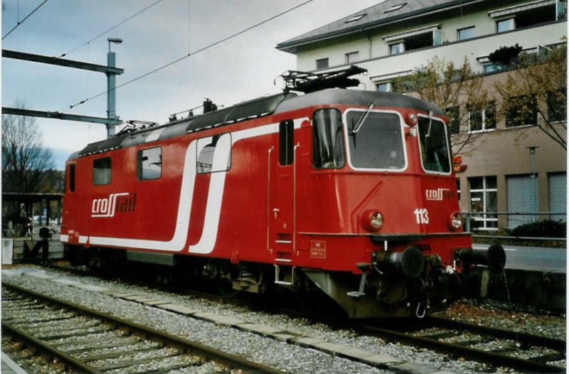 Crossrail Lokomotive Nr. 113