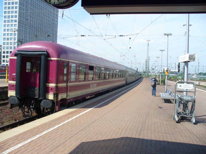 EuroExpress Wagen aus M�nster auf dem Weg nach Wittlich mit