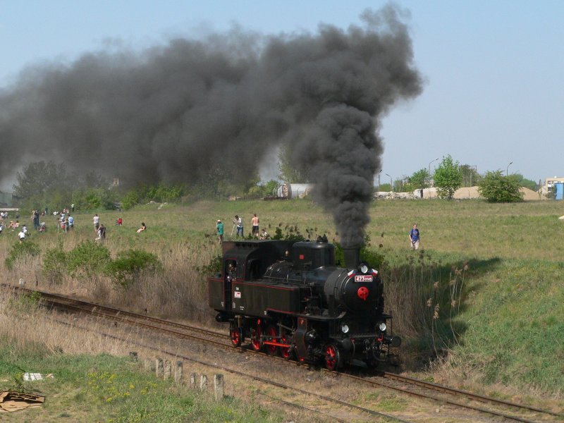 423.0145 aus Tschechien am 28.4.2007 in Wolsztyn. 
