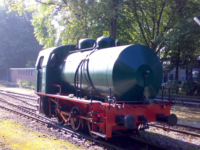 Dampfspeicherlok No.5 (Krupp 3330/Baujahr No. 1958) at the Sasol in