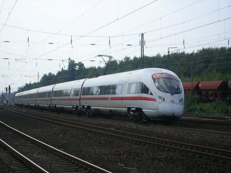 DB ICE T  Neubrandenburg  in Kooperation mit BB,LZ nach Dortmund in den Bbf.(28.07.2008)