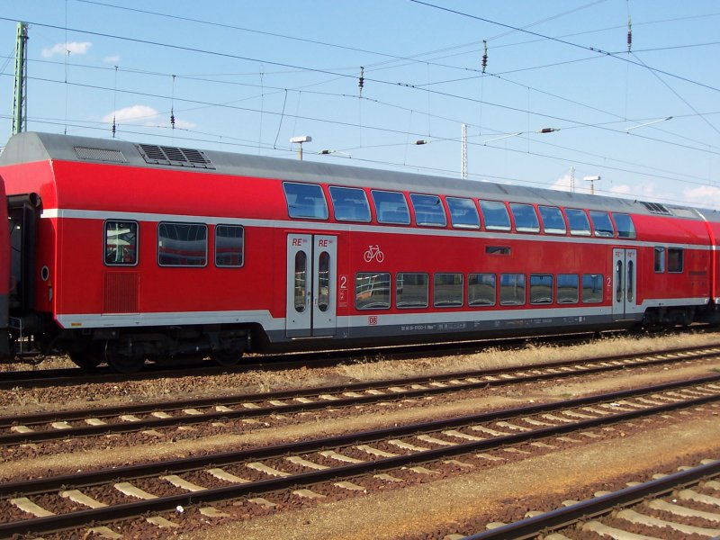 DBpza 780 der DB Regio steht am 06.08.2007 in Cottbus. (Bild2)
