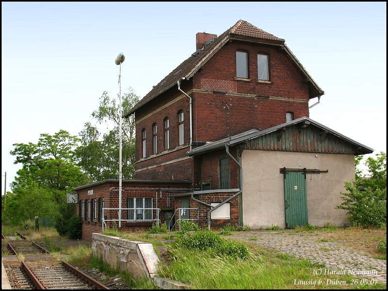 The DRE also operates the infrastructure of the trail Lutherstadt