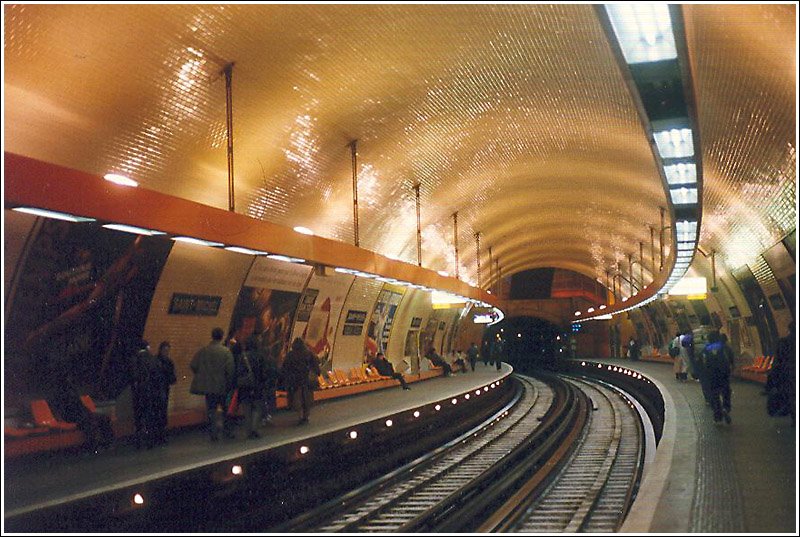 Paris Metro Fotos Bahnbilder.de