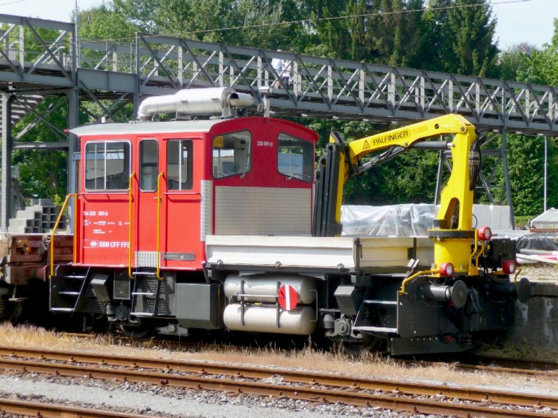 SBB - Baudienst Tm 2 / 2 232051-3 in the
