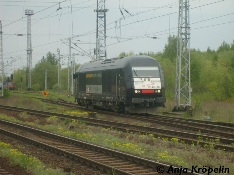ER 20 013 in Rostock Dierkow 