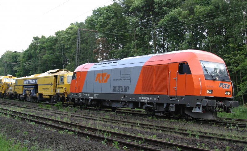 RTS 2016 905 am 22.5.09 in Duisburg-Neudorf 