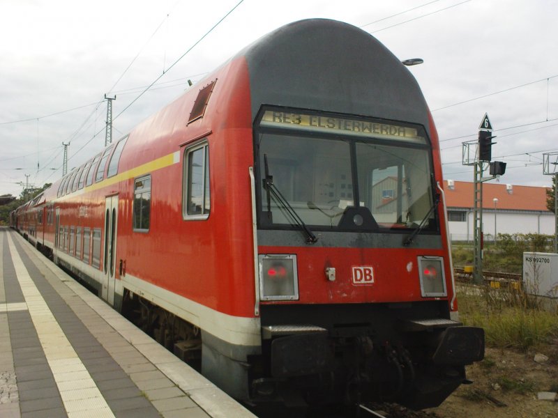 Here is an RE3 to Elsterwerda on 09/26/2008 in Angermünde.