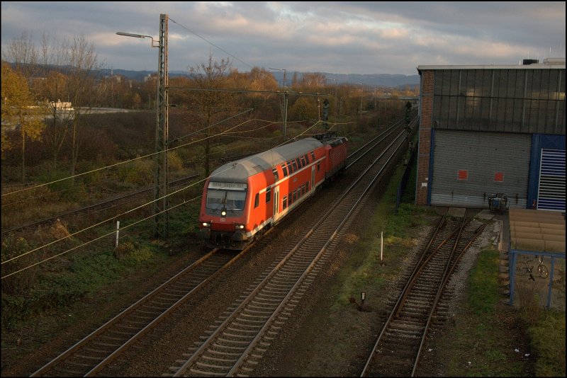 RB56 (RB 39642) DER ISERLOHNER mit der Frankfurter Schiebelok 143