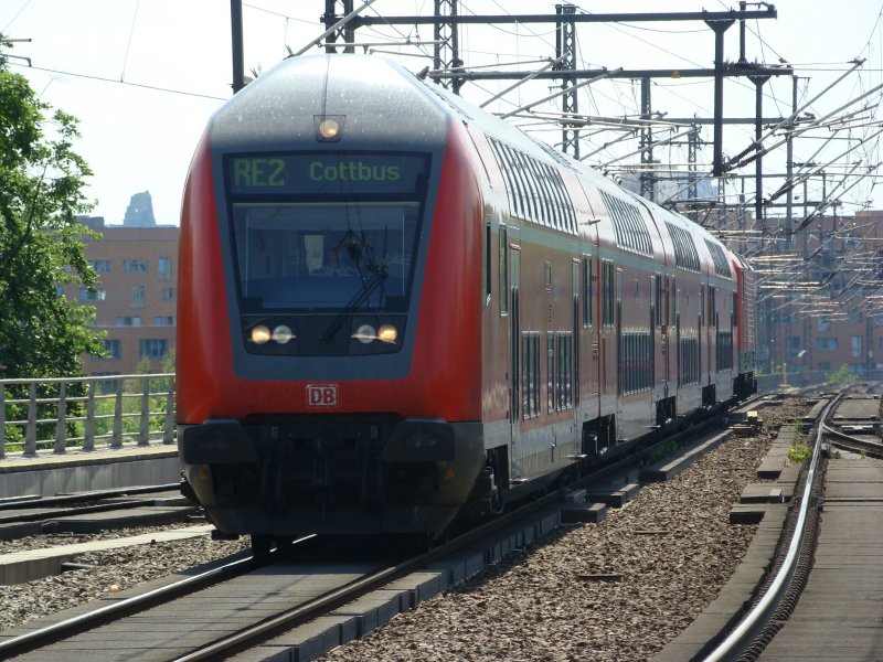 Regional Express has 38 171 of Rathenow to Cottbus on