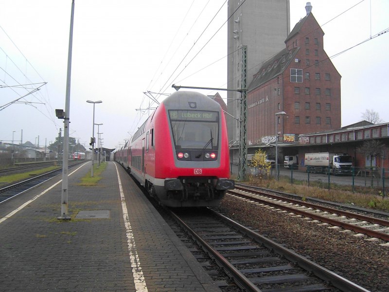 Nachschuss auf den RE 21420 von Hamburg Hbf nach L�beck