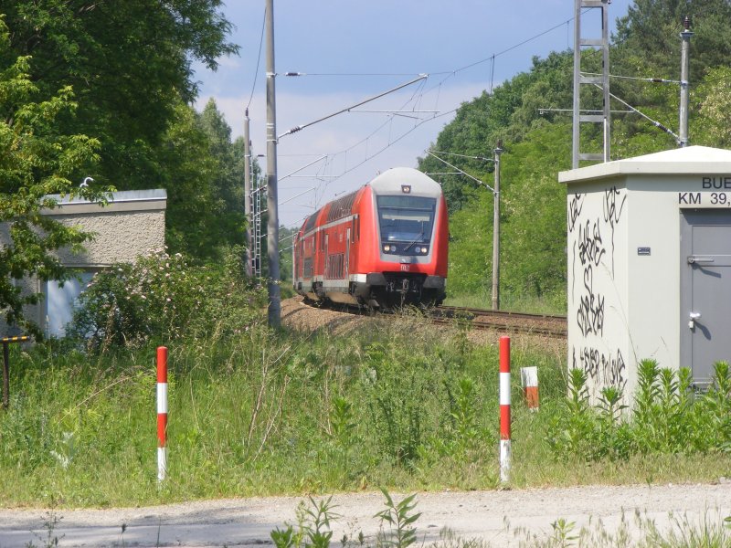 RE 2 to Cottbus lies down at 31.05. at the
