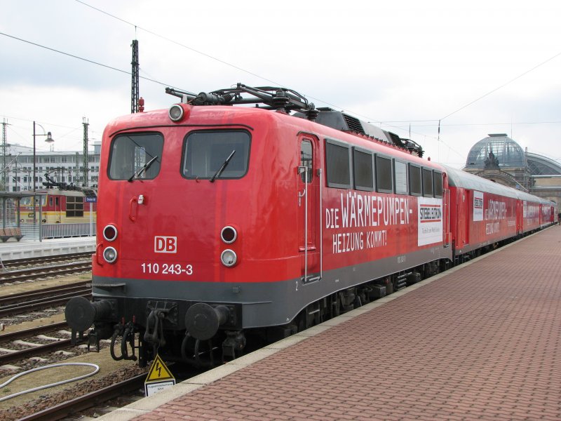 110 243-3 steht mit ihrem Vollwerbezug f�r Stiebel Eltron am
