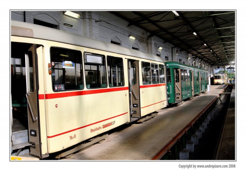 Rheinbahn D�sseldorf - 100 Jahre Depot Am Steinberg - 14.09.08
Depotansicht