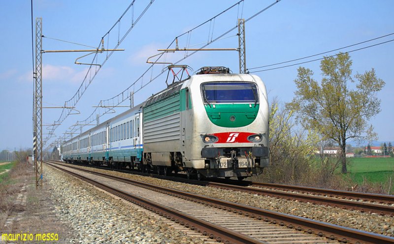 FS E402B 164 - Mandrino c/o - 06.04.2008 