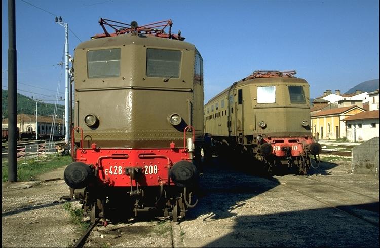 FS Oldtimer E 428.208 und 428.174 anl�sslich einer Ausstellung in