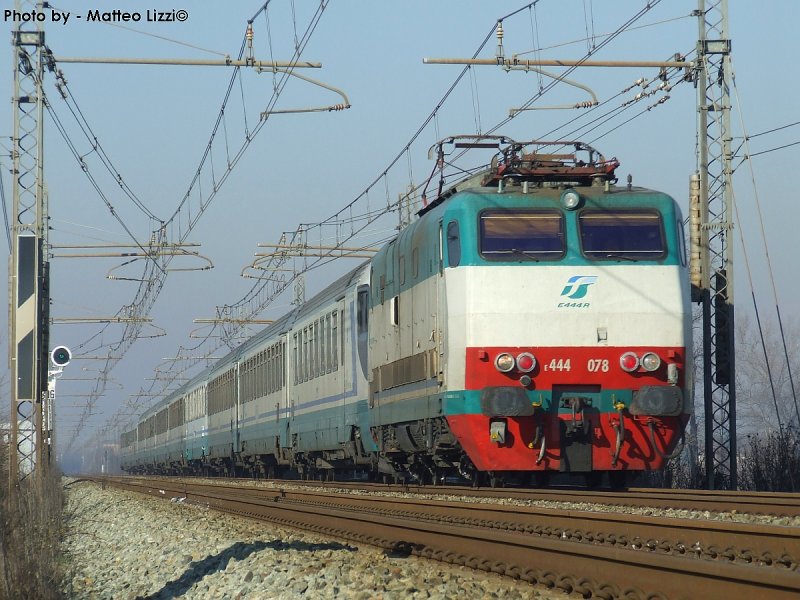 With an IC train from Turin to Naples. (automatically translated,