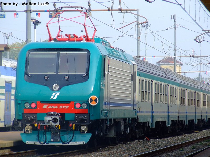 With a Regional train from Alessandria to Piacenza 