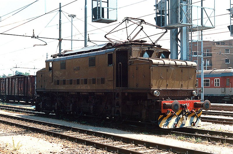 E 626 159 wartet auf den n�chsten Einsatz auf der
