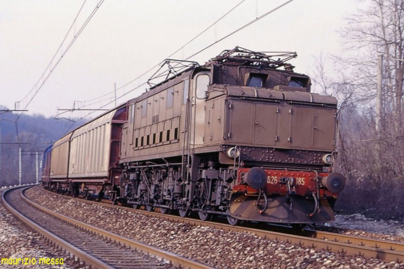 FS E626 185 - Cucciago - 25.03.1988 