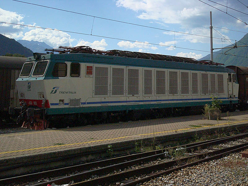 FS E 633 083 Railway Station in Tirano, 11 Sept.