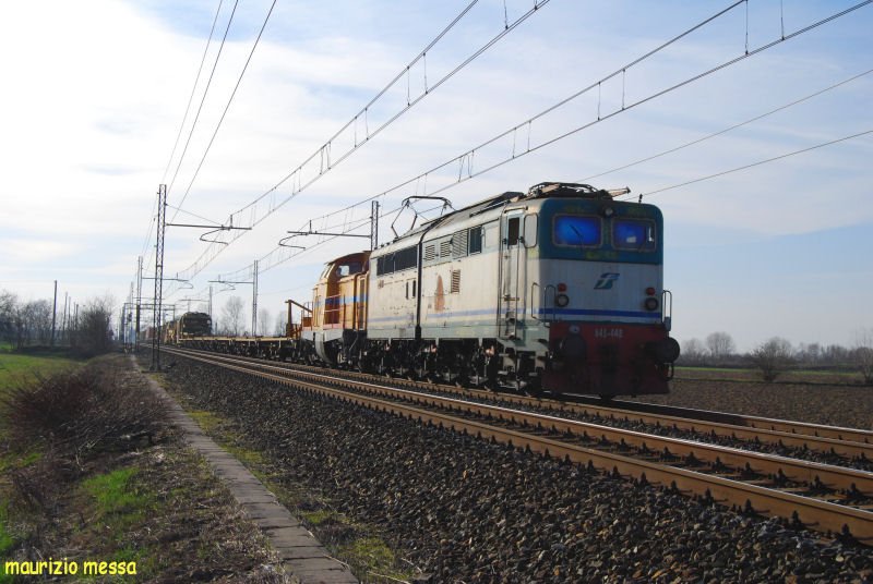 FS E 645 448 (ex E 646 148) leading a