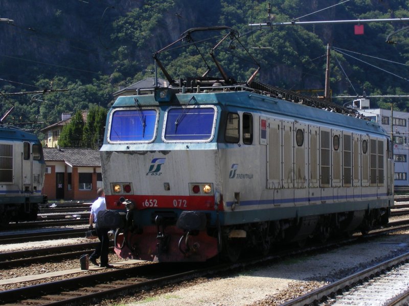 E652 072 am 3.8.2008 in Bozen 