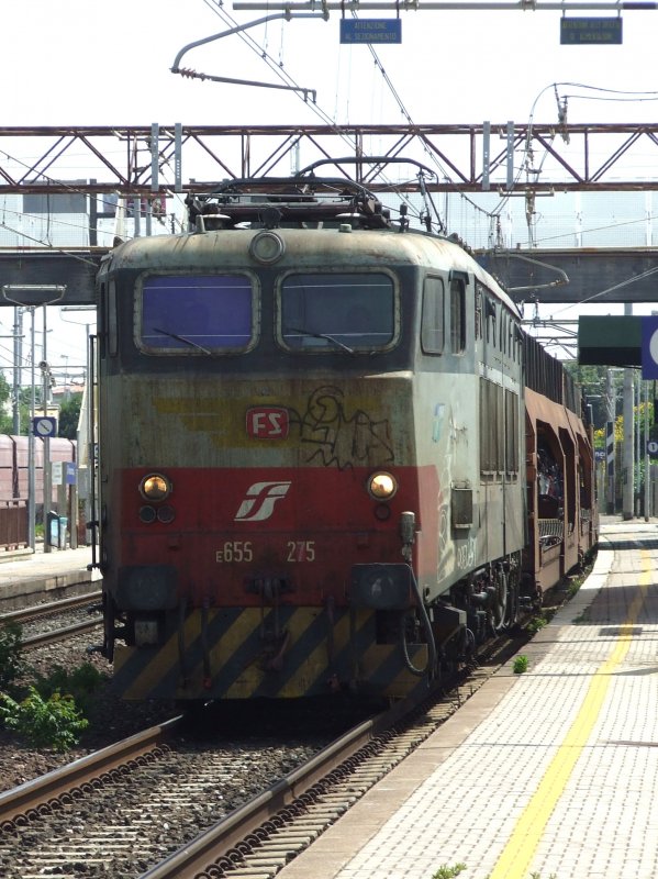 Eine E 655 mit noch alter Lackierung durchf�hrt am 26.05.2009