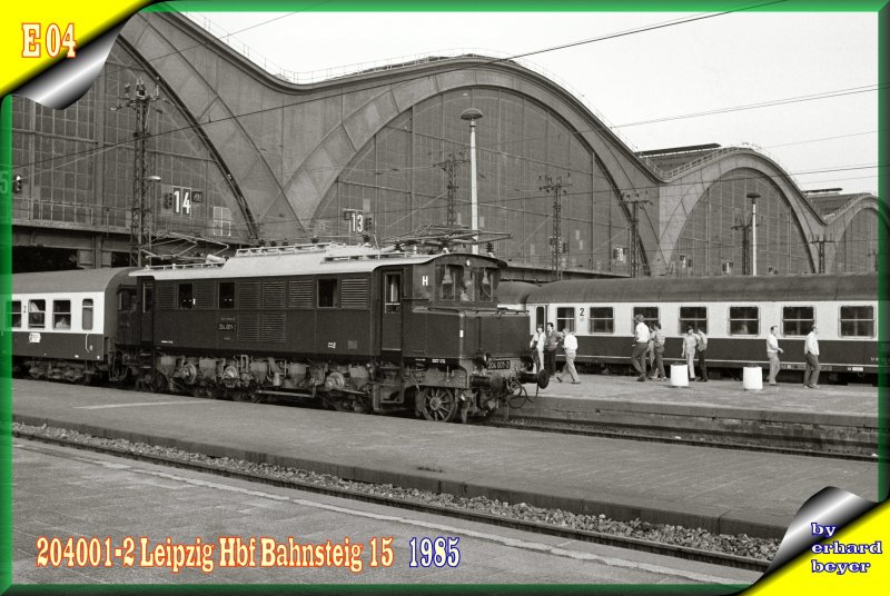 E 04 | Baureihe 104 | DR 204 Fotos (5) - Bahnbilder.de
