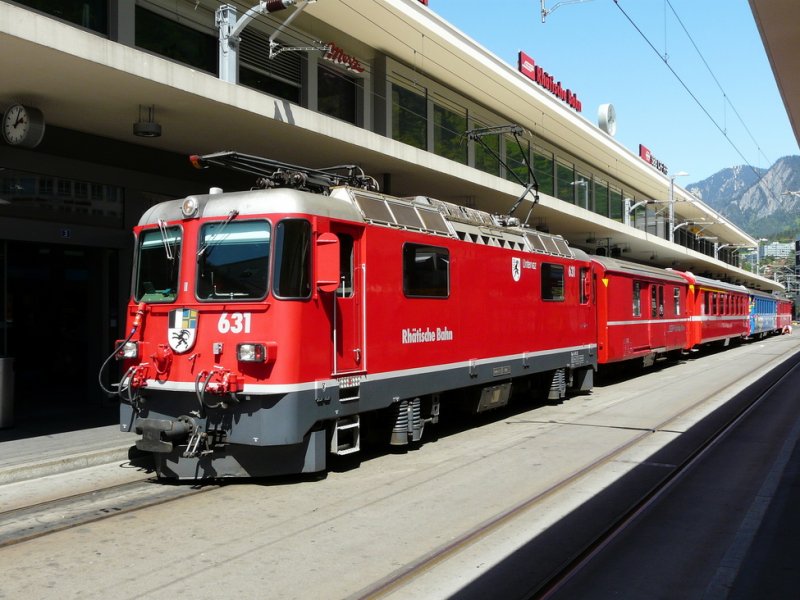RhB - Ge 4 / 4631 on the regional front