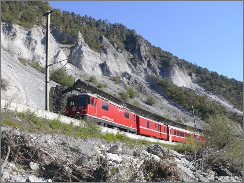 RE1224 to Disentis with Ge 4 / 4 II 613