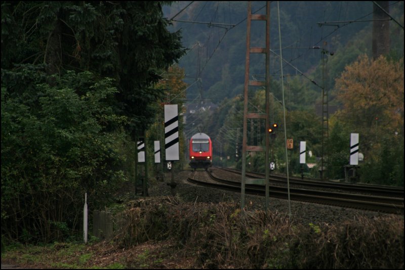 Eine ewtas andere Perspektive auf die RB56 (RB 39642)  DER ISERLOHNER  nach Hagen.