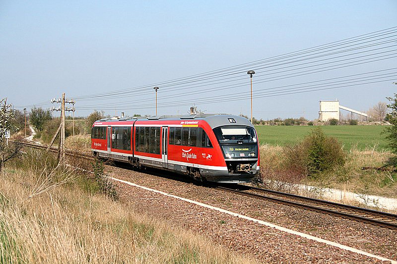 Strecke Magdeburg-Aschersleben kurz vor Sta�furt ! 