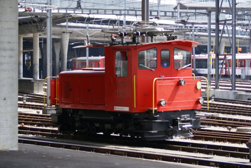 Elektrischer Schienentraktor der Zentralbahn im Bahnhof Luzern.
25.06.2008
