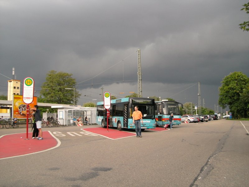 Im Bahnhof Emmendingen am 26.05.2009.
  