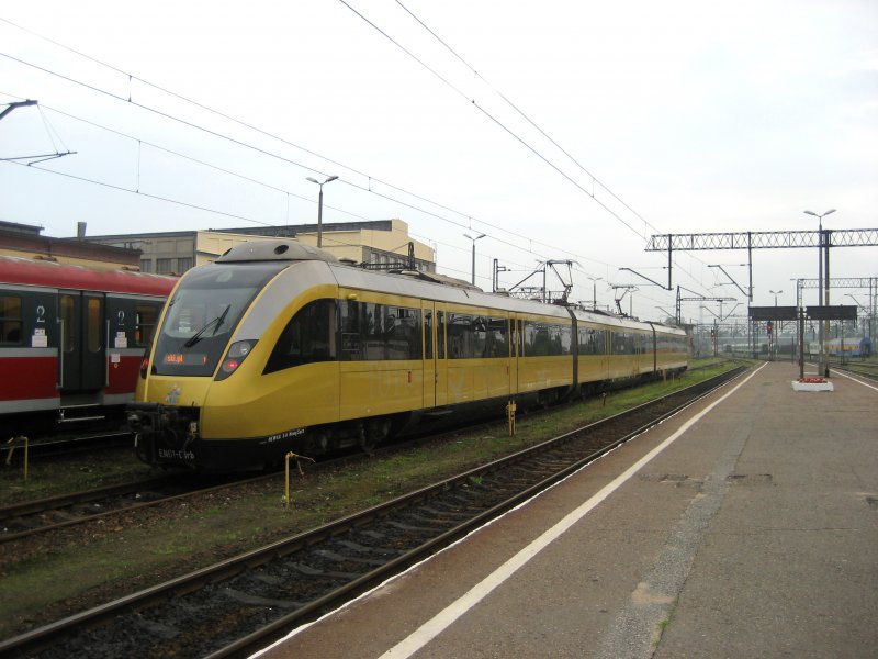 EN61-01 "Pope's Train" on 08.06.2009 in Bydgoszcz. (automatically translated, Powered