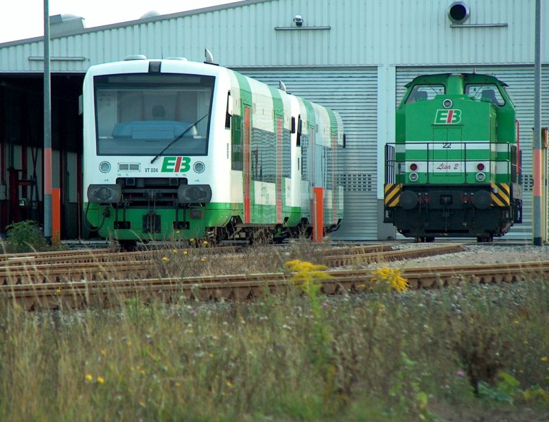 EB VT 004 + EB 22 Lisa 2 vor dem