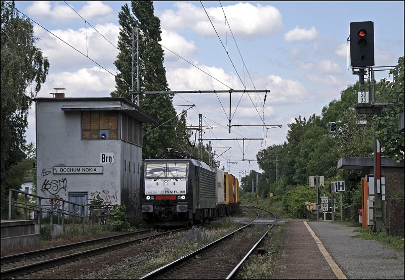 E189 091 (ES64F4-991) der ERS ist mit dem DGS 42327