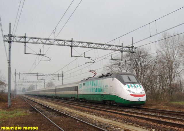 FS ETR 500 024 HDI advertising - near Arena Po