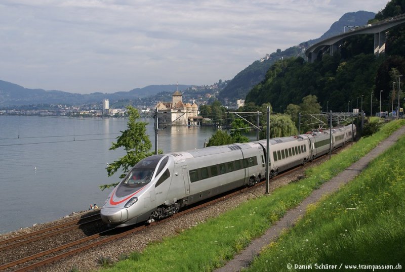 CIS ETR 610 001 am 17.07. bei einer Testfahrt in