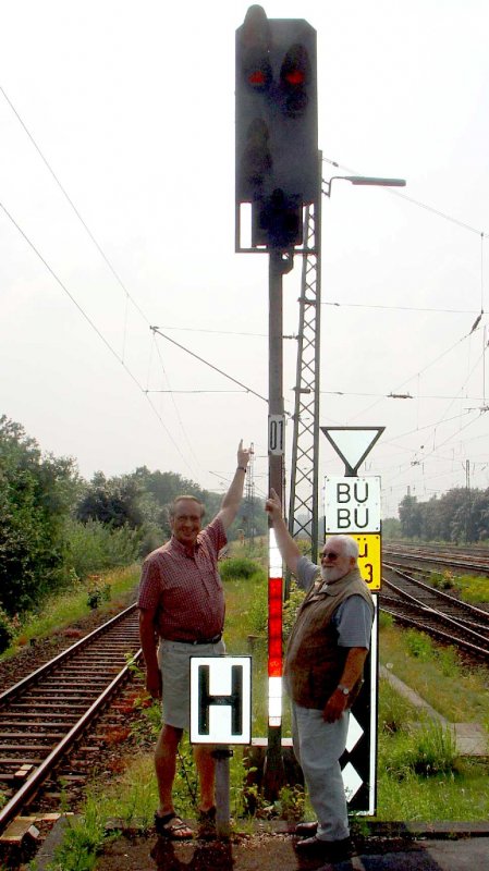 Hier sollte Schluss sein!
Der Bahnhof Rheda war der Schnittpunkt der