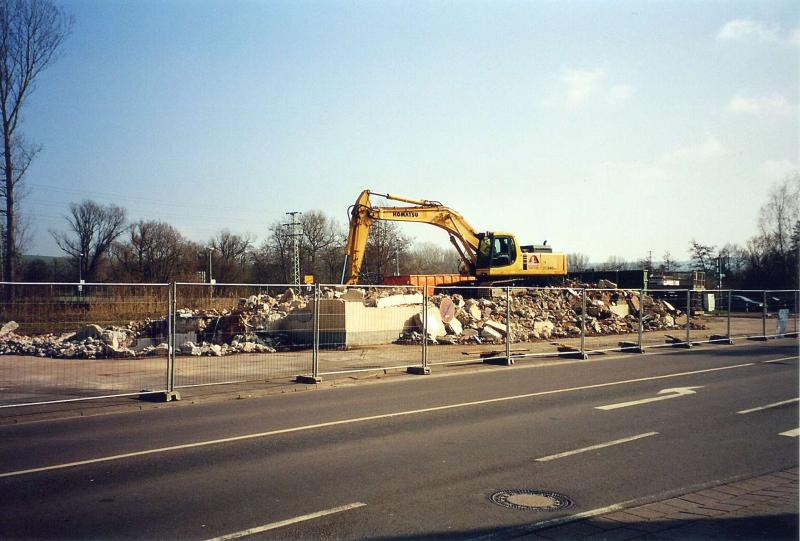 Die Letzten Tage des Bahnhof Blieskastel. Freitag den 25.3.05 genau