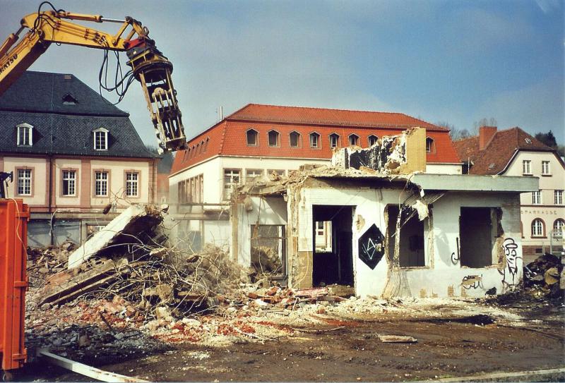 Die Letzten Tage des Bahnhof Blieskastel. Mittwochen den 23.3.05 die