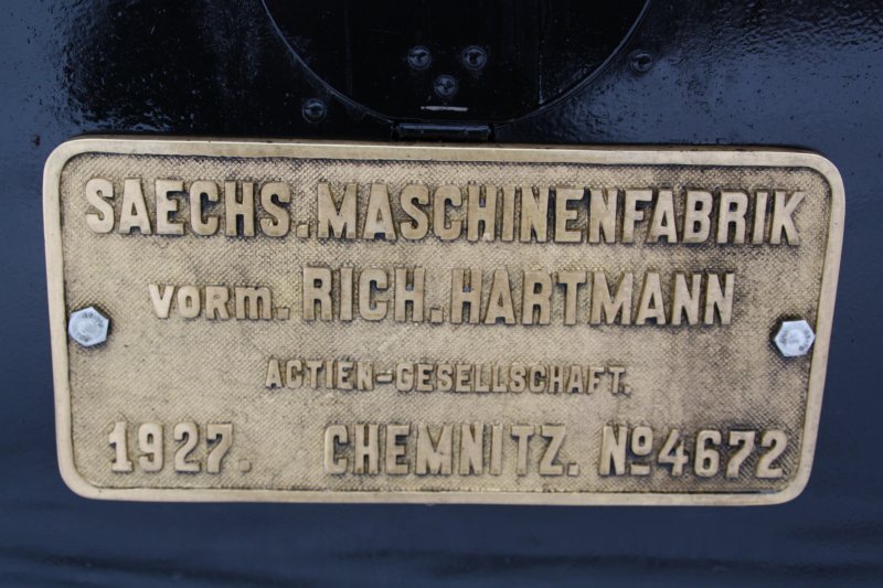 The name plate on the 99 1715-4 01:02:09. She is
