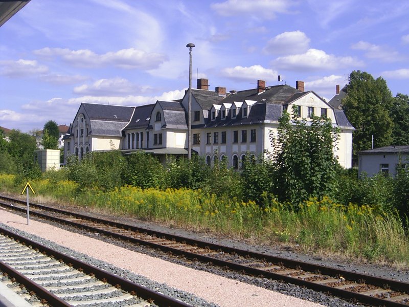 The EC Bhf Falkenstein / Vogtland - even for rail