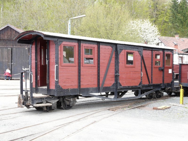 FGF - Personentransportwagen 107 bei der Feld und Grubenbahn