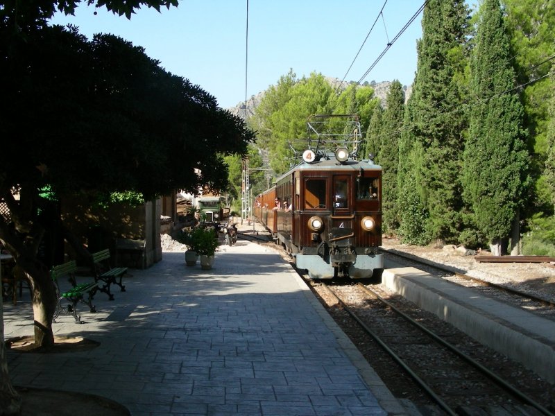 TW 4 der Ferrocarril de S�ller in Bunyola (8.