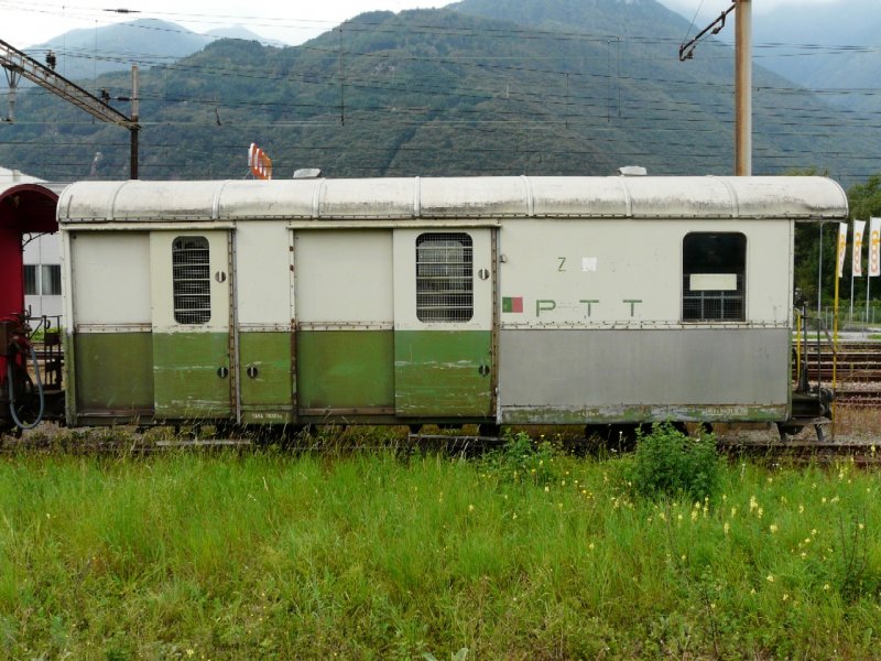 FM - Z 57 historischer Postwagen ( ex SBB Z