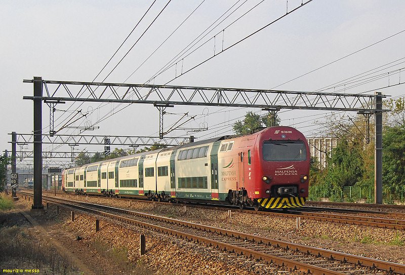 FNM EB760 08 - TAF08 - Malpensa Express near Saronno